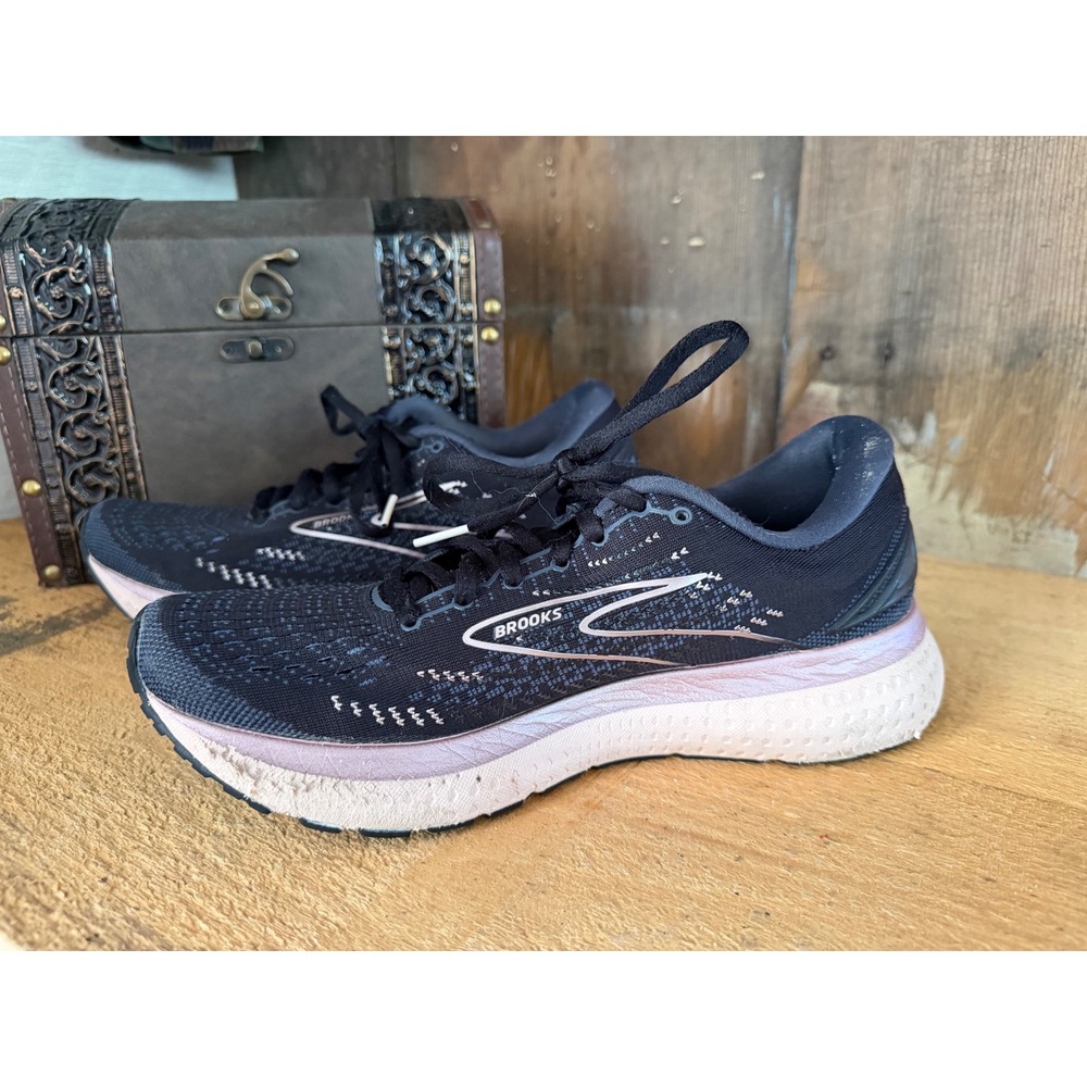 Brooks Glycerin 19 Womens Running Shoes Black Rose Gold 1203431B074 Size 8.5